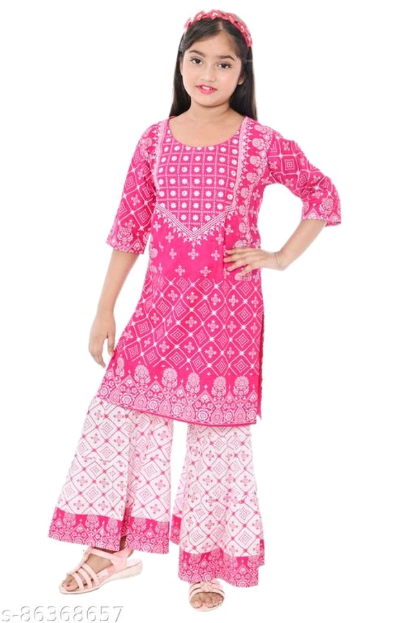 Stylish pretty Girl's Kurta Set -MH01 - 1, 13-14
