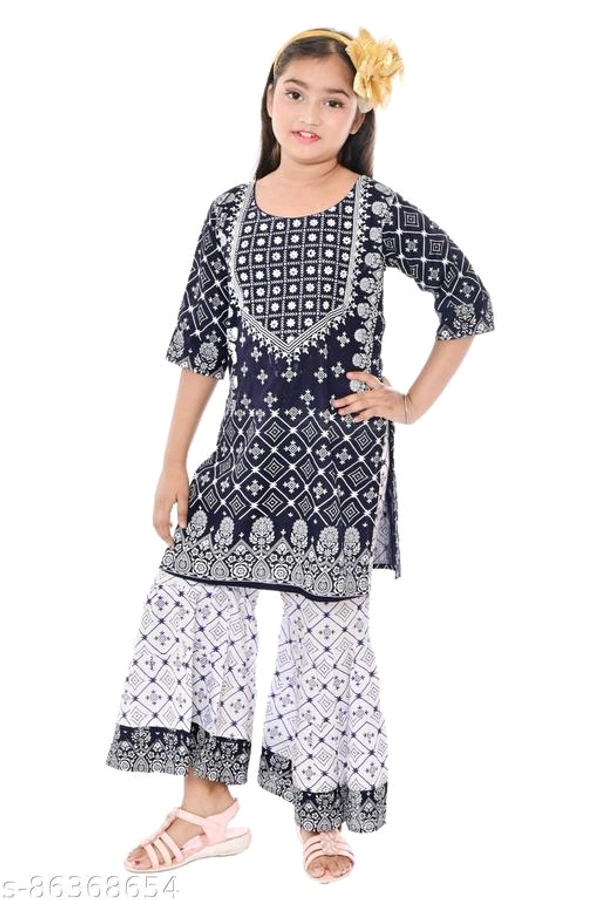 Stylish pretty Girl's Kurta Set -MH01 - 4, 13-14