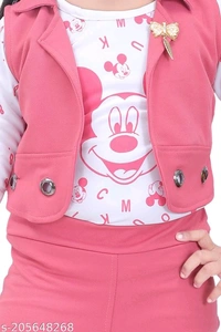 Girls Clothing Set With Jacket - MH01 - 2-3