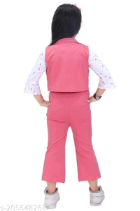 Girls Clothing Set With Jacket - MH01 - 4-5