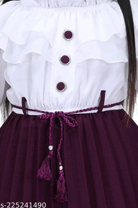 Girls Midi/Knee Length Party Dress - MH03 - 11-12