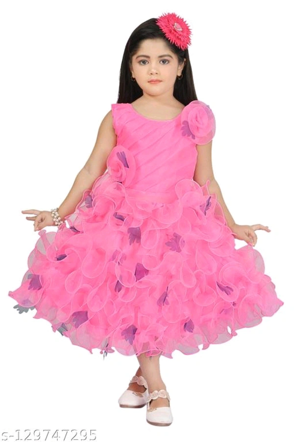 Girls Frock -MH05 - 2, 4-5