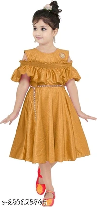 Princess Elegant Girls Frocks & Dresses - MH06 - 1, 2-3