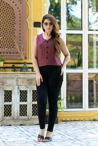 Sleeveless Top BB-10MH - 1, S