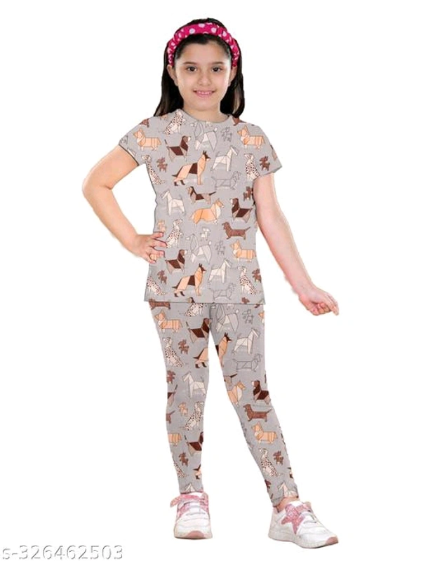 Classy Kids Girls Nightsuits - MH07 - 6, 2-3