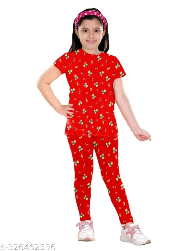 Classy Kids Girls Nightsuits - MH07 - 2, 9-10