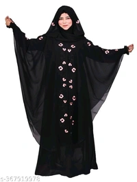 Embroidery work Farasha Pattern Designer Burkha -09MH - 1