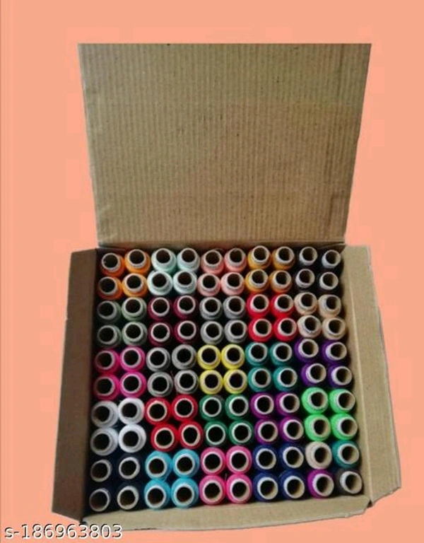 Sewing Threads Box Polyester Thread Spools with Fast Colour-dy49mh