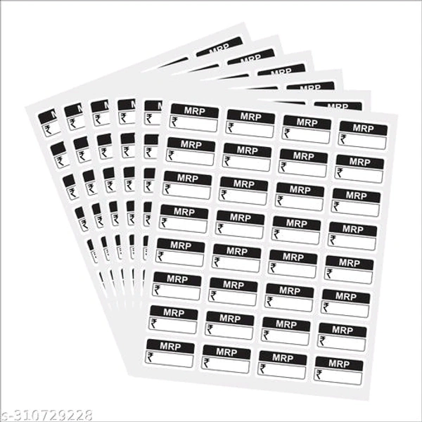 MRP Label Sticker Paper Sheet-dy76mh