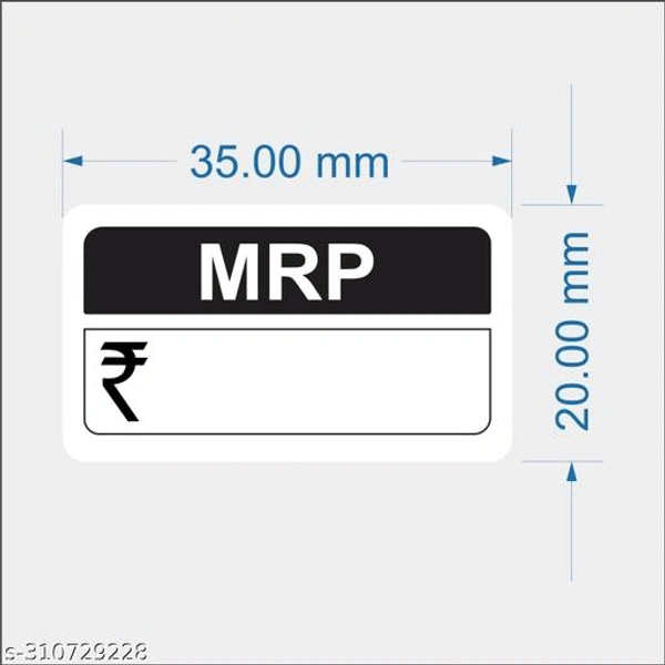MRP Label Sticker Paper Sheet-dy76mh