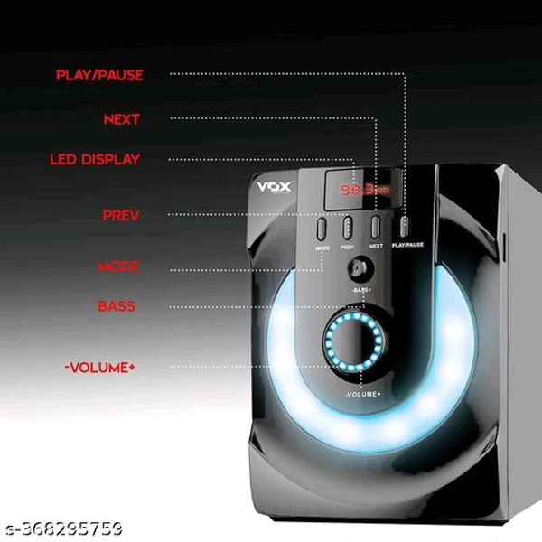 I KALL Vox V7171 Home Theatre 7.1 Speaker System (BT, Aux, USB and FM Connectivity) BB,-45MHBRC-0223