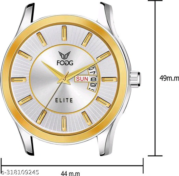 2503-SL Elite Series Gold Platted Premium Analog Watch - For MenBB-94MH BRC-0488
