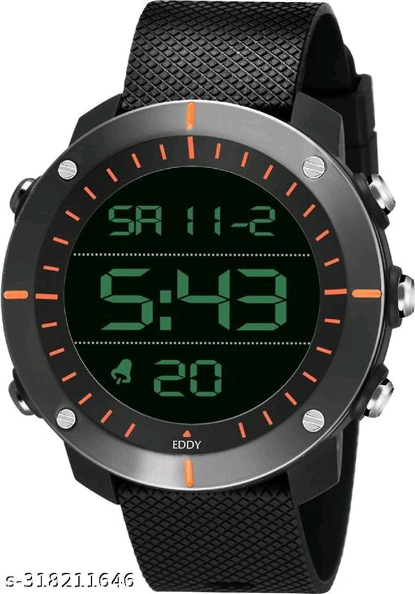 EDDY HAGER 800-BK Digital Army Sports Analog Watch - For Men BB-99MHBRC-0493
