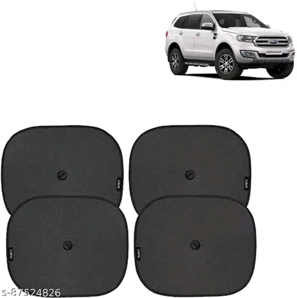 Aksmit Side Window Sun Shade For Maruti Suzuki Alto 800 (Black, Pack Of 4) BRC-1105-dy53mh - 1