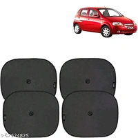 Aksmit Side Window Sun Shade For Maruti Suzuki Alto 800 (Black, Pack Of 4) BRC-1105-dy53mh - 1