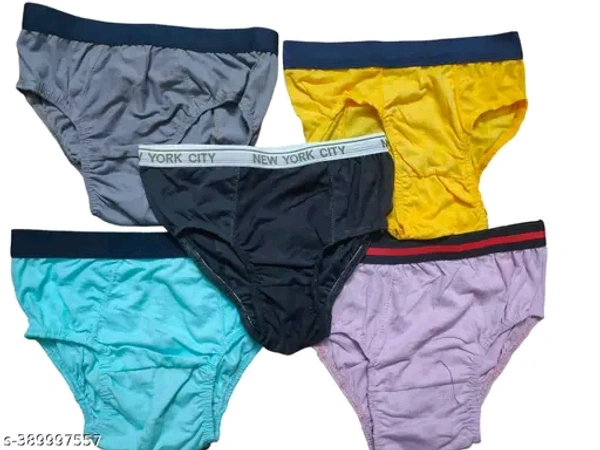 DC Mens Cotton Brief Frenchie Combo Pack of 5 BRC-1786-dy53mh - 75