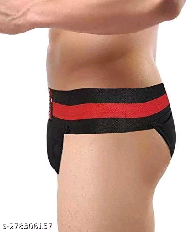 FRENCHIE GYM SUPPORTER UNDERWEAR SUPPORT CRICKET L-GUARD SUPPORT COTTON BRC-1803-dy70mh - S