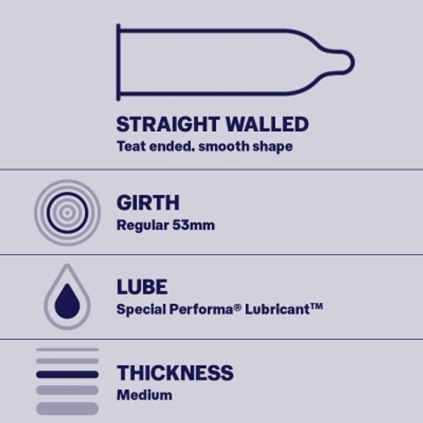DUREX Extra Time CondomPremium, Premium & Ultra Thin Condom - L