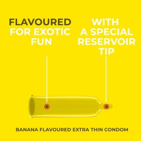 NOTTY BOY NottyBoy Banana Fruit Flavored Condom