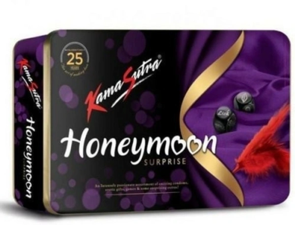 Kamasutra Honeymoon Surprise Pack Multi Combo (Concealed/Confidential Packaging) Condom