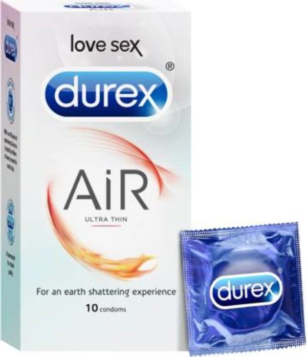 DUREX Ultra Thin Condoms - Air Condom  (10 Sheets)