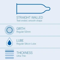 DUREX Ultra Thin Condoms - Air Condom  (10 Sheets)