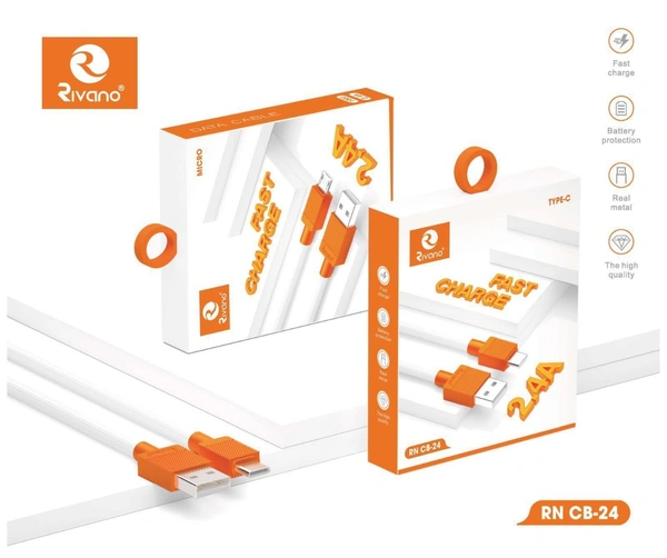 Rivano CB-24 Type-C USB Dada Cable 