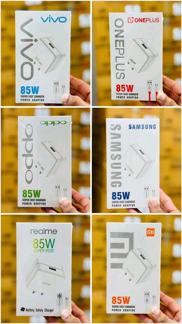 85W TYPE C FAST CHARGER IMPORTED OG VIVO/OPPO/MI/SAMSUNG/REALME/ONEPLUS 