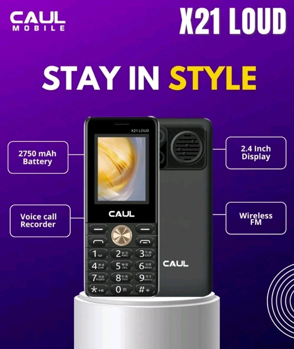 Caul X21 LOUD KEYPAD MOBILE 