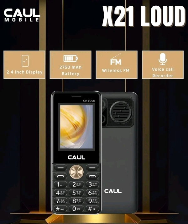 Caul X21 LOUD KEYPAD MOBILE 