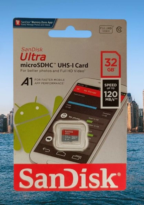 SanDisk Ultra 32 GB A1 micro SD / Memory Card 
