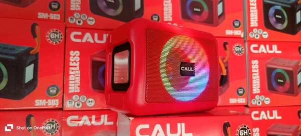 Caul SM-503 Wireless Dual Bass Lighting Speaker 