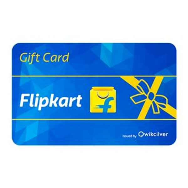 100 RS (FLIPKART GIFT CARD) 
