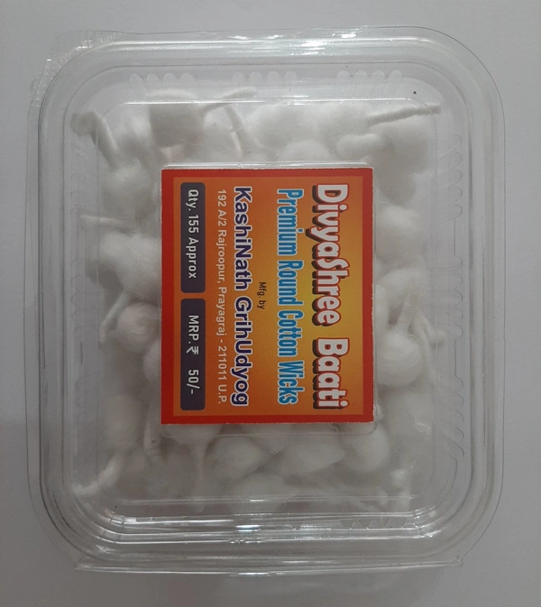Cotton Wicks  - 1 Box, 155 NOS