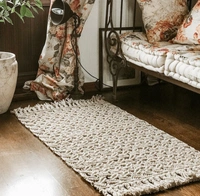 Macrame Rug - 100cmx150cm, natural