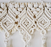 Macrame Bohemian Wall Hanging - 95cmx65cm, natural