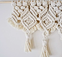 Macrame Bohemian Wall Hanging - 95cmx65cm, natural