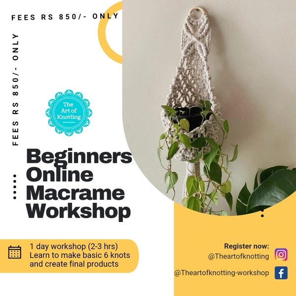 Beginners Online Macrame Workshop