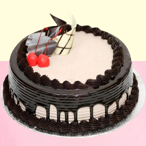 Chocolate Cream Gateaux Cake - 1 kg