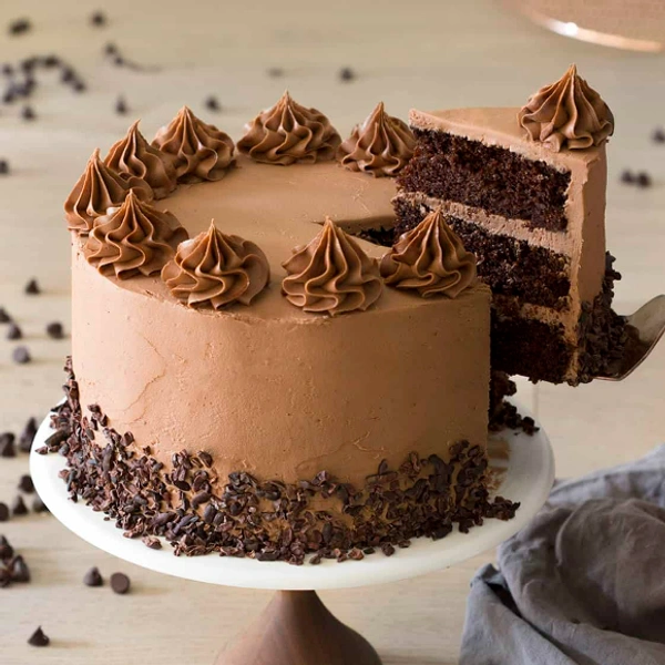 Chocolate flavour cake - 500GM