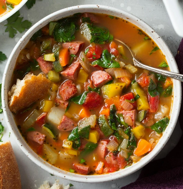 Veg Smoky Soup