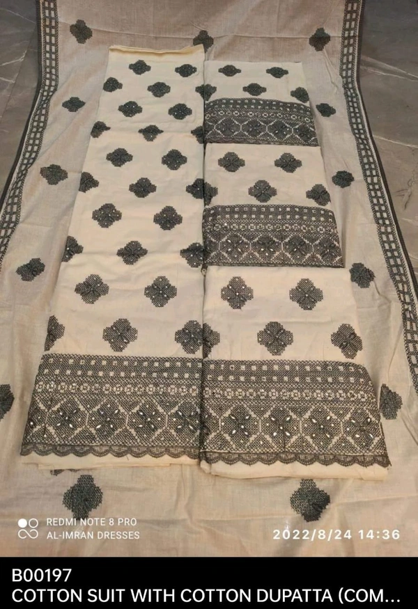B197 COTTON DUPATTA