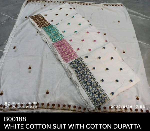 B188 COTTON DUPATTA
