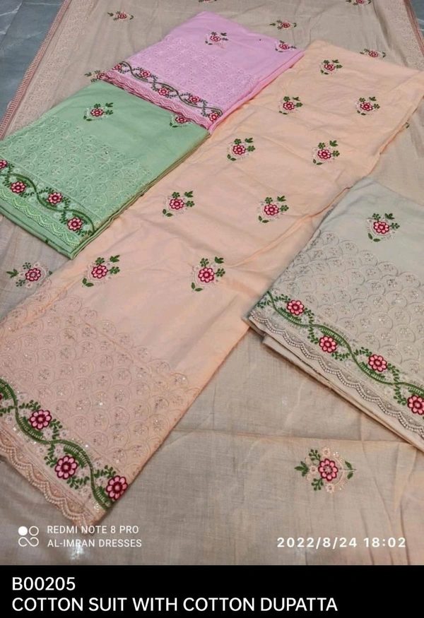 B205 COTTON DUPATTA