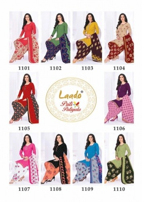 LAADO PRITI PATIYALA VOL 11 (10PCS SET )