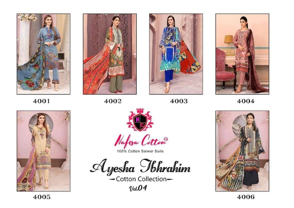 NAFISA COTTON AYESHA IBRAHIM VOL-04