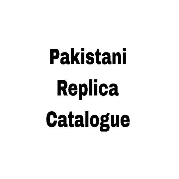 Today's update pakistani Replica Catalogue 