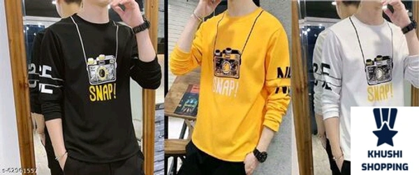 Tshirt For Man - black white yellow, all