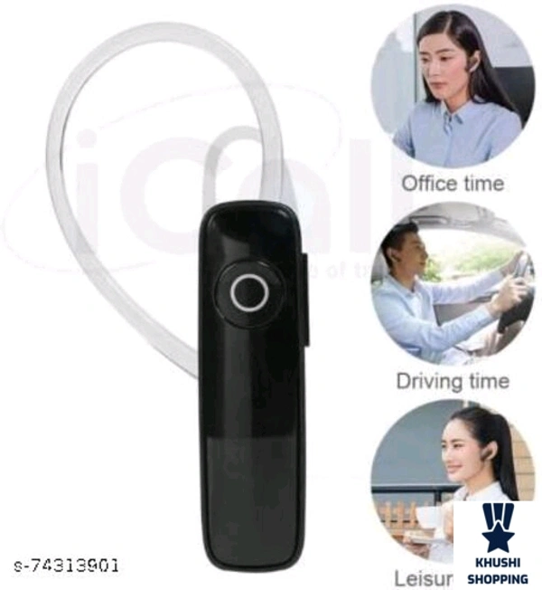 Airphon Blutooth&charger Lead - black, 12"