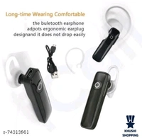 Airphon Blutooth&charger Lead - black, 12"